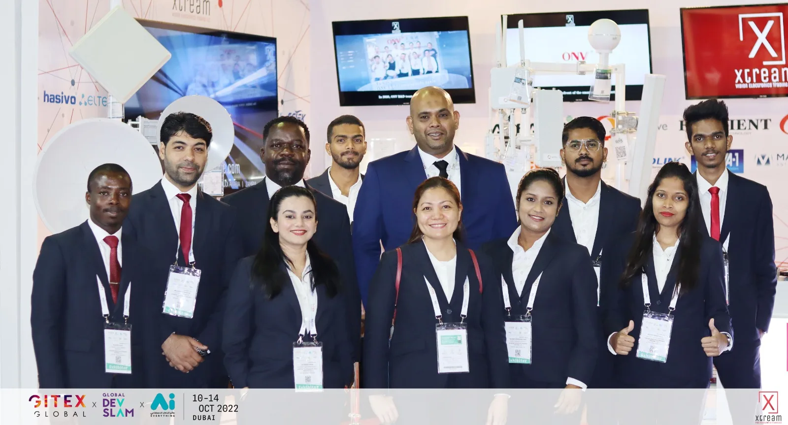 Xtream Vision stand at GITEX Global 2022