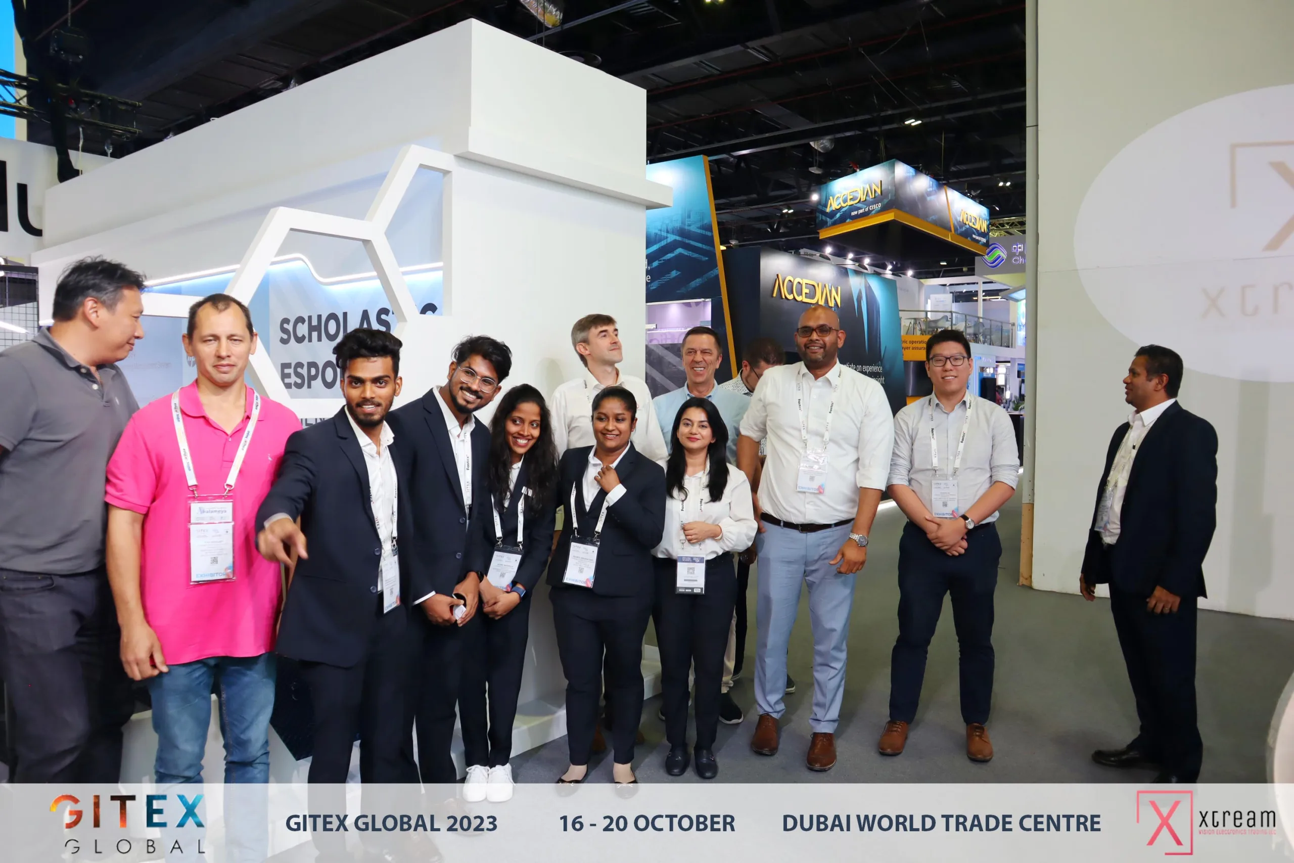 Xtream Vision stand at GITEX Global 2023