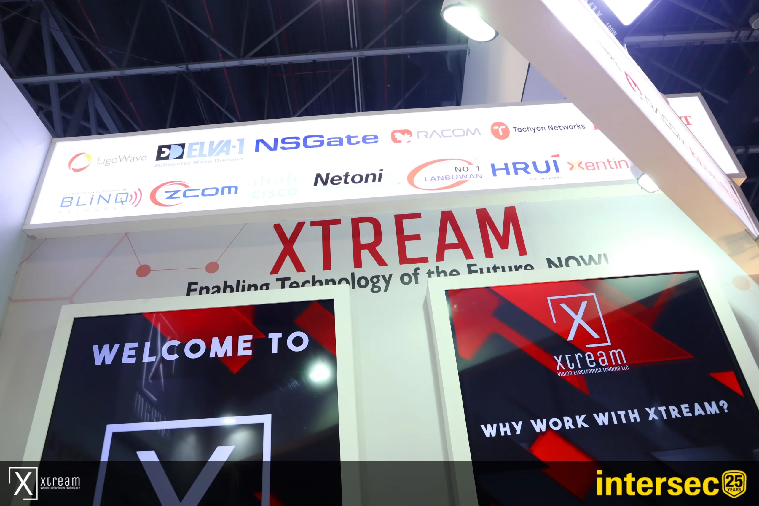 Xtream Vision stand at Intersec Dubai 2024